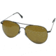 AO General Sunglasses, Black, Wire Spatula, Amber Lens, 52mm B-CG-WS-52