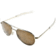 AO General Sunglasses, Gold, Amber Glass Lens, Bayonet, 58mm G-CG-BNT-58
