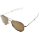 AO General Sunglasses, Gold, Amber Poly Lens, Bayonet, 58mm G-HCAP-BNT-58