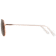 AO General Sunglasses, Rose Gold, Cosmetan Brown SkyMaster Glass Lenses, Polarized, 55-14-140 B47, GEN555STCLBNG-P