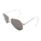 AO General Sunglasses, Silver, Gray Poly Lens, Comfort Cable, 52mm, Polarized S-PCCP-CC-52