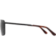 AO Geoffrey Sunglasses - Mens, Matte Black, True Color Gray AOLite Nylon Lenses, Matte Black / True Color Gray Lens, 58-18-145, GFY258STTOGYN