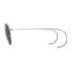AO Hazemaster Sunglasses, Pewter, True Color Gray AOLite Nylon Lenses, Pewter / True Color Gray Lens, 59-13-175, HZE259CT--GYN
