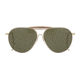 AO Hazemaster Sunglasses, Gold, Calobar Green AOLite Nylon Lenses, Gold / Calobar Green Polalrized Lens, 59-13-175, HZE159CT--GNN-P