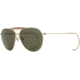 AO Hazemaster Sunglasses, Gold, Calobar Green AOLite Nylon Lenses, Gold / Calobar Green Polalrized Lens, 59-13-175, HZE159CT--GNN-P