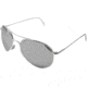 AO II 8-Base Sunglasses, Silver, Wire Spatula, Silver Mirror Lens - 58mm S-SMP-WS-58
