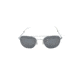 AO Original Pilot Sunglasses, Bayonet, Matte Chrome Frame, CC Gray Poly Lens, Polarized, 55mm, 30196