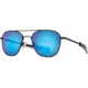 AO Original Pilot Sunglasses, Black Frame, 57 mm SunFlash Blue Mirror AOLite Nylon Lenses, Bayonet Temple, Polarized, 738921564874