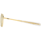 AO Original Pilot Sunglasses, Gold Frame, 52 mm SunFlash Gold Mirror AOLite Nylon Lenses, Bayonet Temple,738921564522