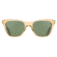 AO Saratoga Sunglasses, Yellow Crystal, Calobar Green AOLite Nylon Lenses, Polarized, 54-19-145 B42, SAR254ST--GNN-P