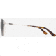 AO Sebring Sunglasses - Womens, Black Silver Frame, True Color Gray AOLite Nylon Lenses, 55-19-140, SEB155STTOGYN
