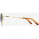 AO Sebring Sunglasses - Womens, White Gold Frame, SunVogue Green Gradient AOLite Nylon Lenses, 55-19-140, SEB355STHAEGN