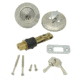 AP Products Dead Bolt Lock Set 1in Throw Stainless Steel, 013-222-SS