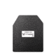 AR500 Armor Level III 10x12 ASC Left Handed Multi-Curve Body Armor Plate, Base PAXCON Coating, Black, 9410