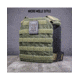 AR500 Armor Micro Plate Carrier w/Standard MOLLE, Olive Drab MICROOLIVE