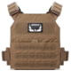 AR500 Armor Veritas Lite Modular Plate Carrier, Coyote, Medium/2XL, 9987