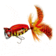 Arbogast Hula 2.0 Popper Lure, 2in, 3/8oz, Coach Hog, G761-538