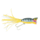 Arbogast Hula Popper Topwater Popper, 1 1/4in, 3/16 oz, Floating, Perch, G730-05