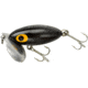 Arbogast Jitterbug Clicker Topwater Lure, 2in, 1/4 oz, Black, G635-02