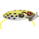Arbogast Jitterbug Clicker Topwater Lure, 2in, 1/4 oz, Frog/White Belly, G635-06