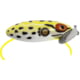 Arbogast Jitterbug Clicker Topwater Lure, 2in, 1/4 oz, Frog/White Belly, G635-06