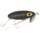 Arbogast Jitterbug Topwater Lure, 2 1/2in, 3/8 oz, Floating, Black, G600-02