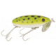 Arbogast Jitterbug Topwater Lure, 3in, 5/8 oz, Floating, Frog/White Belly, G650-06