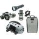 Armasight BNVD-51 1x Gen 3 IIT, Dual-Channel Night Vision Goggles, White Phosphor IIT, Gray w/Team Wendy EXFIL LTP Bump Helmet Rail 3.0, Armasight Gray, XL