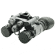Armasight BNVD-51 Go Kit, Night Vision Binoculars w/ Battery Pack, Gen 3 Ghost White Phosphor IIT, 51 Degree FOV, Gray, Gray, NSGNYX15M5G9DBB2