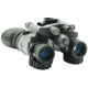 Armasight BNVD-51 Go Kit, Night Vision Binoculars w/ Battery Pack, Gen 3 Ghost White Phosphor IIT, 51 Degree FOV, Gray, Gray, NSGNYX15M5G9DBB2