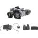 Armasight BNVD-51 Go Kit, Night Vision Binoculars w/ Battery Pack, Gen 3 Ghost White Phosphor IIT, 51 Degree FOV, Gray, Gray, NSGNYX15M5G9DBB2