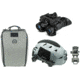 Armasight BNVD-51 Premium Kit - BNVD-51 Gen 3 Bravo Ghost White NV Binoculars Blk, Wilcox G95 Mount Gry, OG Helmet Bag Gry, TW EXFIL LTP Helmet Rail 3.0 XL Gry