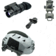 Armasight PVS-14 Premium Kit - PVS-14 Gen 3 Bravo Ghost White NV Monocular Blk, Wilcox G95 Mount Gry, Wilcox PVS-14 J-Arm Blk, OG Helmet Bag Gry, TW EXFIL LTP Helmet Rail 3.0, XL Gry