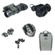 Armasight PVS-14/Sidekick Bundle, Pinnacle Gen 3 Ghost White Phosphor IIT NVM - Black, 320 TMM, XL Helmet