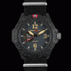 Armourlite Caliber Series Automatic Watch with Black Nylon Band, Black AL1201