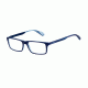 Arnette Auxilary Eyeglasses, Top Blue on Striped Blue &amp; Brushed Blue Frame-AN7051-0751