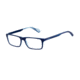 Arnette Auxilary Eyeglasses, Top Blue on Striped Blue &amp; Brushed Blue Frame-AN7051-0753