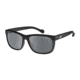 Arnette Slacker Sunglasses, Fuzzy Black Frame, Grey Polarized Lens-AN4196-07