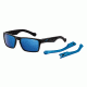 Arnette Specialist Sunglasses, Black Frame, Polarized Blue Mirror Lens-AN4204-01