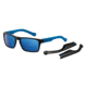 Arnette Specialist Sunglasses, Black Frame, Polarized Blue Mirror Lens-AN4204-01