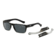Arnette Specialist Sunglasses, Fuzzy Black To Translucent Grey Frame, Polarized Grey Lens-AN4204-05