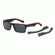 Arnette Specialist Sunglasses, Matte Black Frame, Polarized Grey Lens-AN4204-02