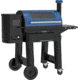 ASMOKE AS880C Pellet Grill and Smoker, Blue, Large, GR08005USAS
