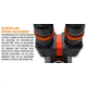 Atibal Meridian Bino Spotting Scope, 40x80mm, ED APO Lens, Black, 16 inches, AT-MER-BSS-40x80