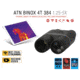 ATN Binox-4T 384-1.25-5x Thermal Binocular, Black / Grey, TIBNBX4381L