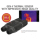 ATN Binox-4T 640-2.5-25x Thermal Binocular, Black / Grey, TIBNBX4643L