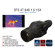 ATN OTS 4T, 1.5-15x, 640x480, Thermal Viewer w/ Full HD Video rec, WiFi,Smooth zoom, iOS/Android Controlling App, Black, TIMNO4642A