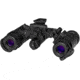 ATN PS31-3W 1x Dual Night Vision Goggle System w/White Phosphor Technology, Gen 3, 64 lp/mm, Black, NVGOPS313W