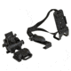 ATN PS31-HPT Dual Tube Night Vision Goggle/Binocular BNVD 40 FOV, High Performance Gen 2+ 64-68lp/mm, 23-25 SNR - P43 Green Phosphor, Black, NVGOPS314HPG