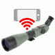 ATN X-Spotter HD 20-80x Smart Day/Night Spotting Scope w/Video Recording, Wi-Fi, GPS, Smartphone Control via App, Green / Black DGSSHD2080